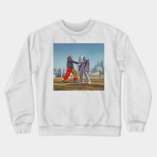 zombie Crewneck Sweatshirt by jmpznz